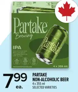 Metro PARTAKE NON-ALCOHOLIC BEER offer