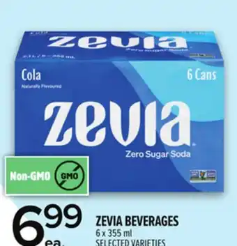Metro ZEVIA BEVERAGES offer