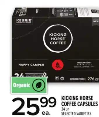 Metro KICKING HORSE COFFEE CAPSULES offer