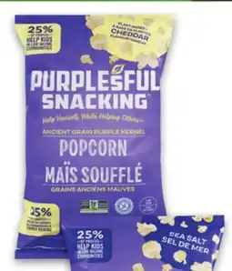 Metro PURPLESFUL POPCORN offer