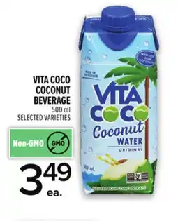 Metro VITA COCO COCONUT BEVERAGE offer