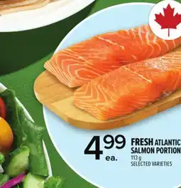 Metro FRESH ATLANTIC SALMON PORTIONS offer