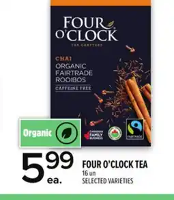 Metro FOUR O'CLOCK TEA offer