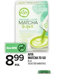 Metro AIYA MATCHA TO GO offer
