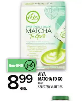 Metro AIYA MATCHA TO GO offer