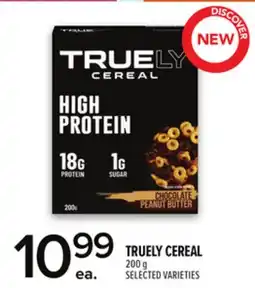 Metro TRUELY CEREAL offer