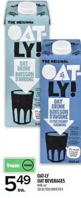 Metro OAT-LY OAT BEVERAGES offer