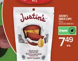 Metro JUSTIN'S SNACK CUPS offer