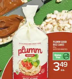 Metro PLUMM GOOD RICE CAKES offer