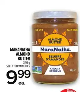 Metro MARANATHA ALMOND BUTTER offer