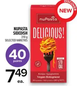 Metro NUPASTA SIDEDISH offer