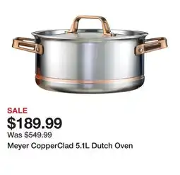 TSC Stores Meyer CopperClad 5.1L Dutch Oven offer