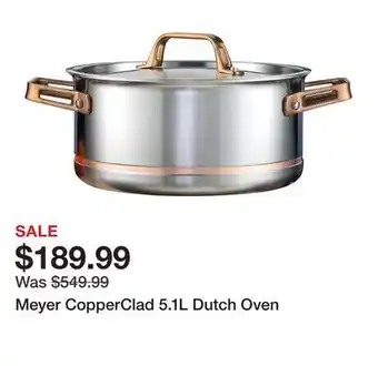 TSC Stores Meyer CopperClad 5.1L Dutch Oven offer