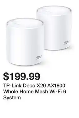 TSC Stores TP-Link Deco X20 AX1800 Whole Home Mesh Wi-Fi 6 System offer