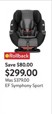 Walmart EF Symphony Sport offer