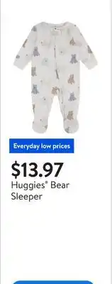 Walmart Huggies Bear Sleeper offer