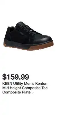 Mark's KEEN Utility Men's Kenton Mid Height Composite Toe Composite Plate Work Sneaker offer