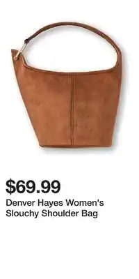 Mark's Denver Hayes Women's Slouchy Shoulder Bag offer