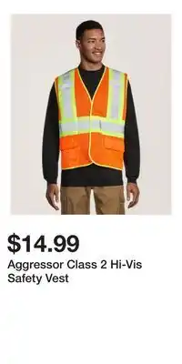 Mark's Aggressor Class 2 Hi-Vis Safety Vest offer