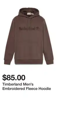 Mark's Timberland Men's Embroidered Fleece Hoodie offer