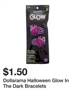 Dollarama Dollarama Halloween Glow In The Dark Bracelets offer
