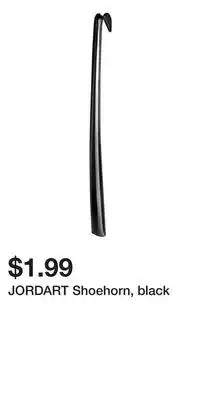 IKEA JORDART Shoehorn, black offer