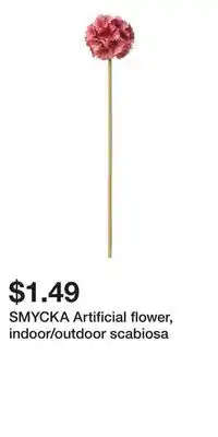 IKEA SMYCKA Artificial flower, indoor/outdoor scabiosa offer