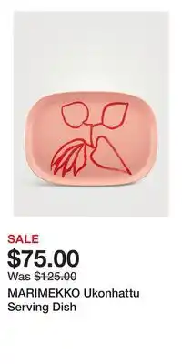 Holt Renfrew MARIMEKKO Ukonhattu Serving Dish offer