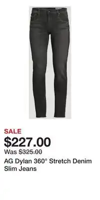 Holt Renfrew AG Dylan 360° Stretch Denim Slim Jeans offer