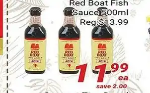 Nations Fresh Foods Red Boat Fish Sauce 500ml offer