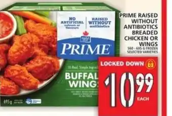 Food Basics Prime Raised Without Antibiotics Breaded offer