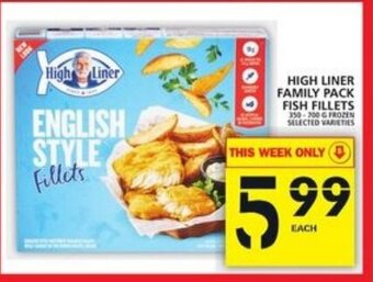 Food Basics High Liner Family Pack Fish Fillets offer