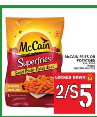 Food Basics McCain Fries or Potatoes offer