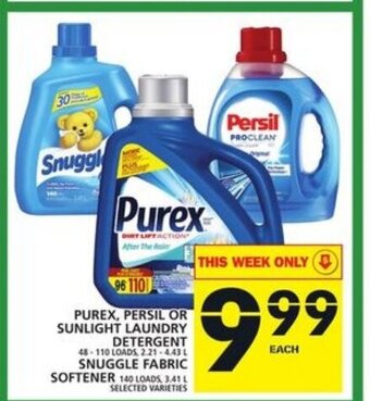 Food Basics Purex Persil or Sunlight Laundry Detergent offer