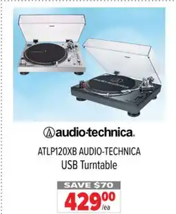 2001 Audio Video ATLP120XB AUDIO-TECHNICA USB Turntable offer