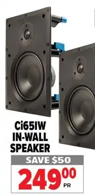 2001 Audio Video Paradigm Ci65IW IN-WALL SPEAKER offer