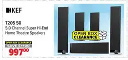 2001 Audio Video T20550 5.0 Channel Super Hi-End Home Theatre Speakers offer