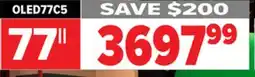 2001 Audio Video OLED77C5 LG 77 OLED evo AI C5 4K Smart TV 2025 offer