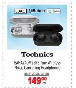 2001 Audio Video EAHAZ40M2EKS True Wireless Noise Cancelling Headphones offer