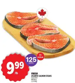 Metro FRESH ATLANTIC SALMON STEAKS VALUE PACK offer