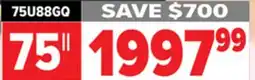 2001 Audio Video Hisense 75U88GQ 75 QLED Mini-LED Pro TV offer