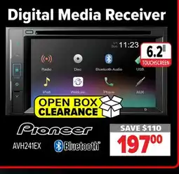 2001 Audio Video Pioneer AVH241EX Digital Media Receiver offer