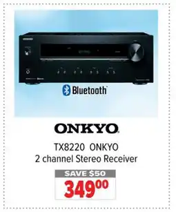 2001 Audio Video TX8220 ONKYO 2 channel Stereo Receiver offer