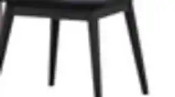 The Brick Kort & Co. Sol Dining Chair with Curved Ladder-Back - Black offer