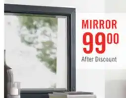 The Brick Atlas 5pc Bedroom Set with Bed, Dresser & Mirror, Mid-Century Modern, Black - King Size offer