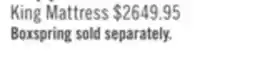 The Brick Tempur-Pedic TEMPUR Support Firm King Mattress offer