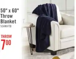 The Brick 50 x 60 Throw Blanket offer