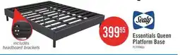 The Brick Sealy Essentials Queen Platform Base offer