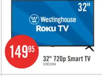 The Brick Westinghouse 32 HD Roku Smart TV offer