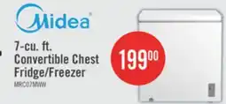 The Brick Midea 7 Cu. Ft. Convertible Chest Refrigerator-Freezer - MRC07M4CWW offer
